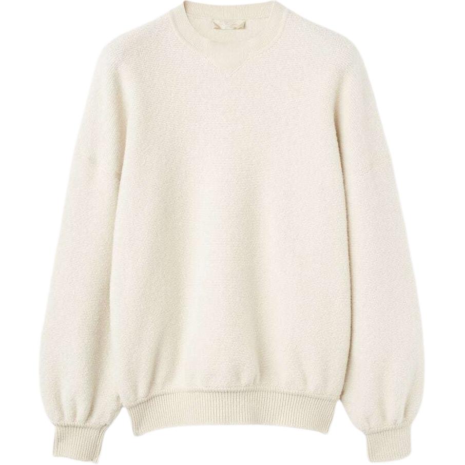 Loro Piana Cocooning FW24 Sweater Men's Cream Almond