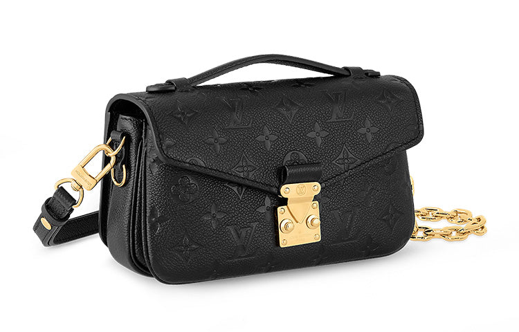 LOUIS VUITTON Pochette Métis East West Black