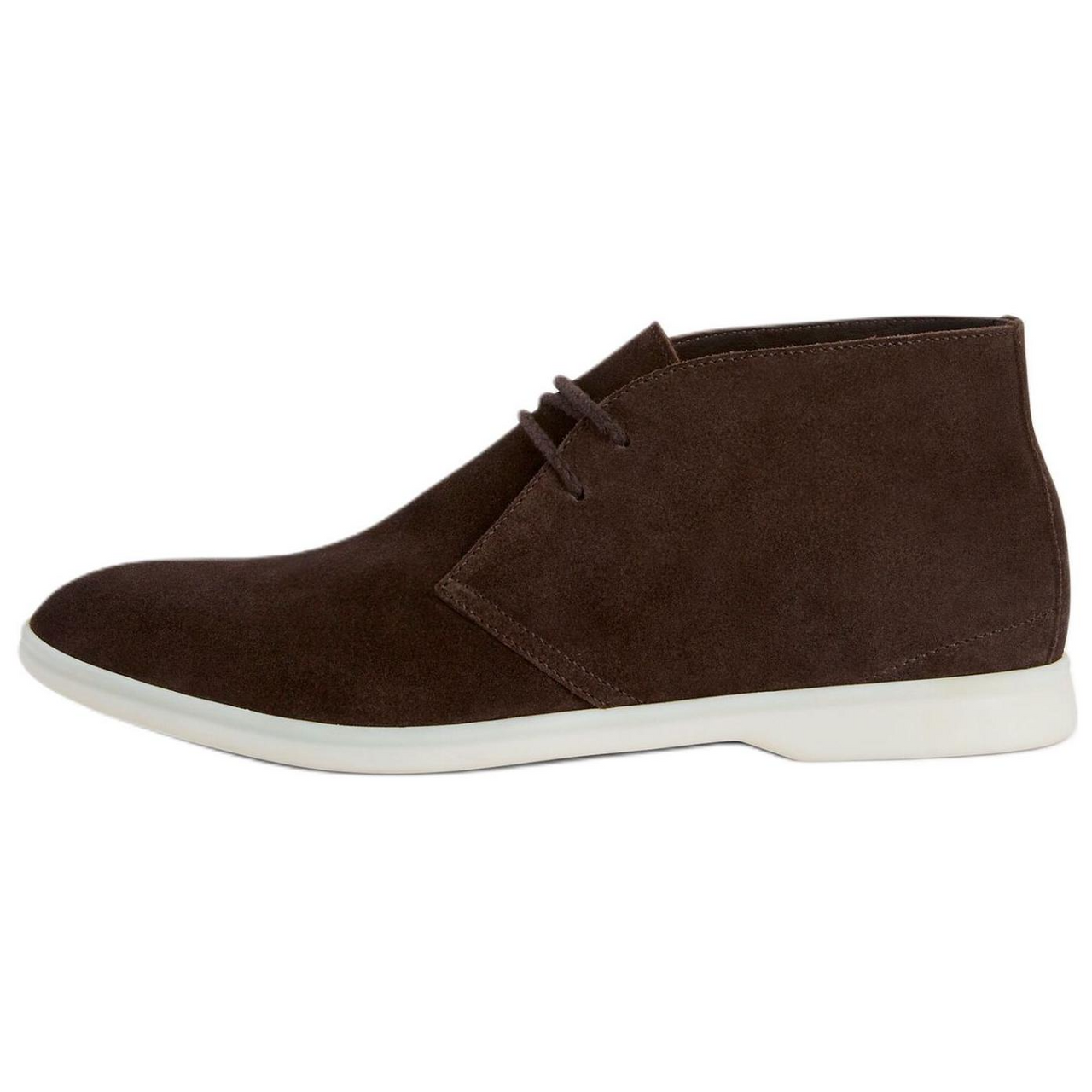 Loro Piana Ankle Boots Men's Dark Brown