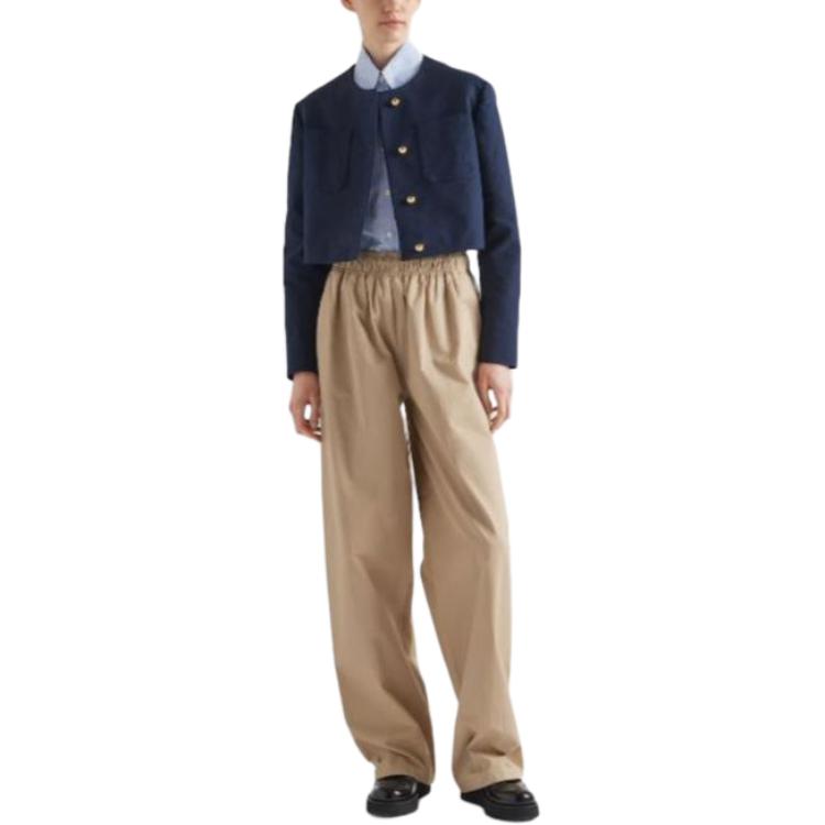 PRADA Crewneck Cropped Jacket