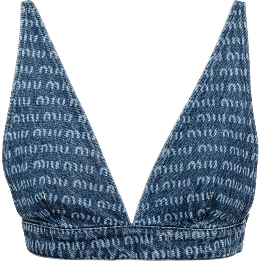MIU MIU SS22 Camisole Women's Blue