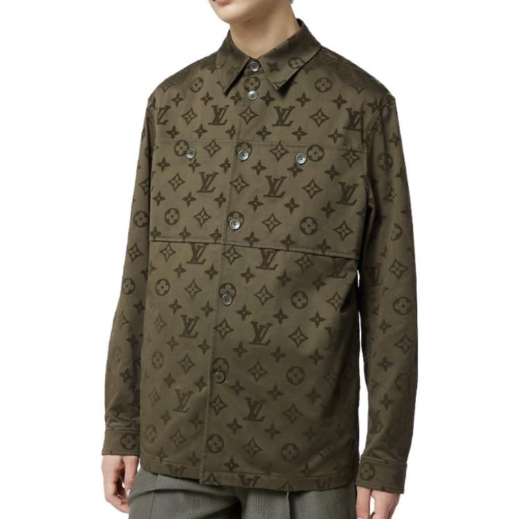LOUIS VUITTON Monogram Cotton Overshirt
