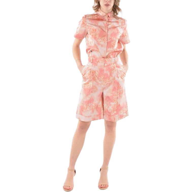DIOR All Over Printed Pleat Detailed Shorts