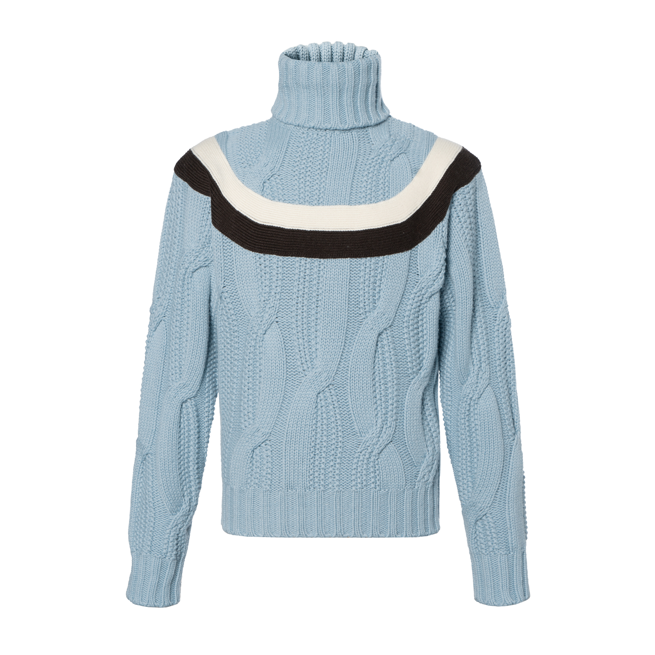 HERMES Sweaters Men Sky Blue