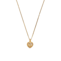DIOR Heart Pendant Necklace