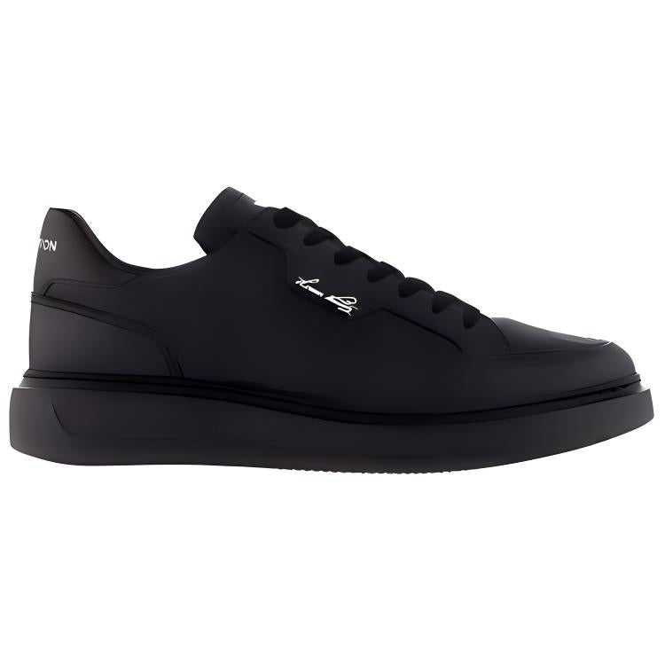 LOUIS VUITTON Beverly Hills Low-Top Skateboard Shoes Men's Black