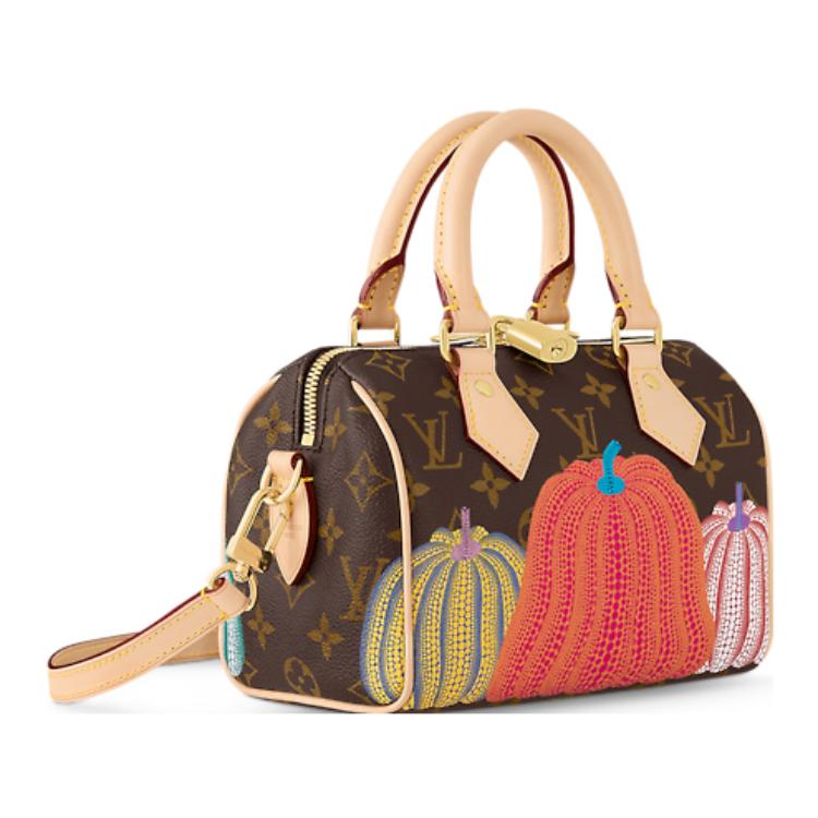 Yayoi Kusama X LOUIS VUITTON Speedy Handbags