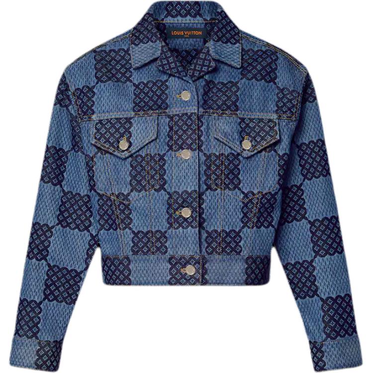 LOUIS VUITTON Damier Denim Jacket
