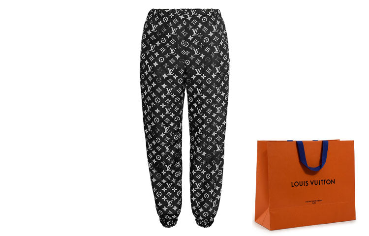 LOUIS VUITTON Stencil-effect Monogram Jogging Pants