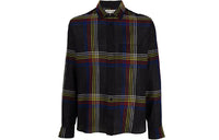 SAINT LAURENT Checked Wool Shirt