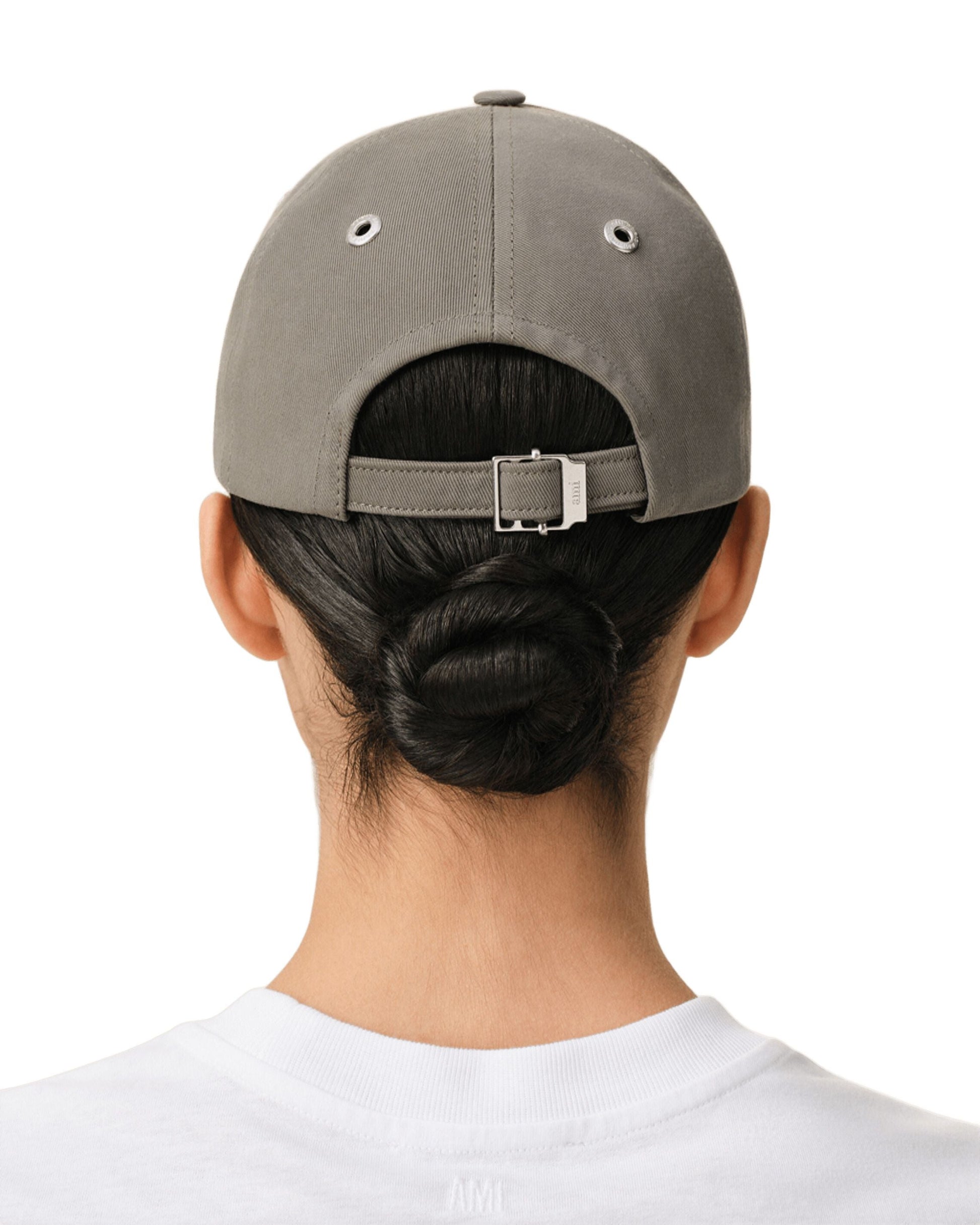 AMI PARIS SS26 AMi De Coeur Embroidery Cap 'Grey' UCP265-AW0041-0516