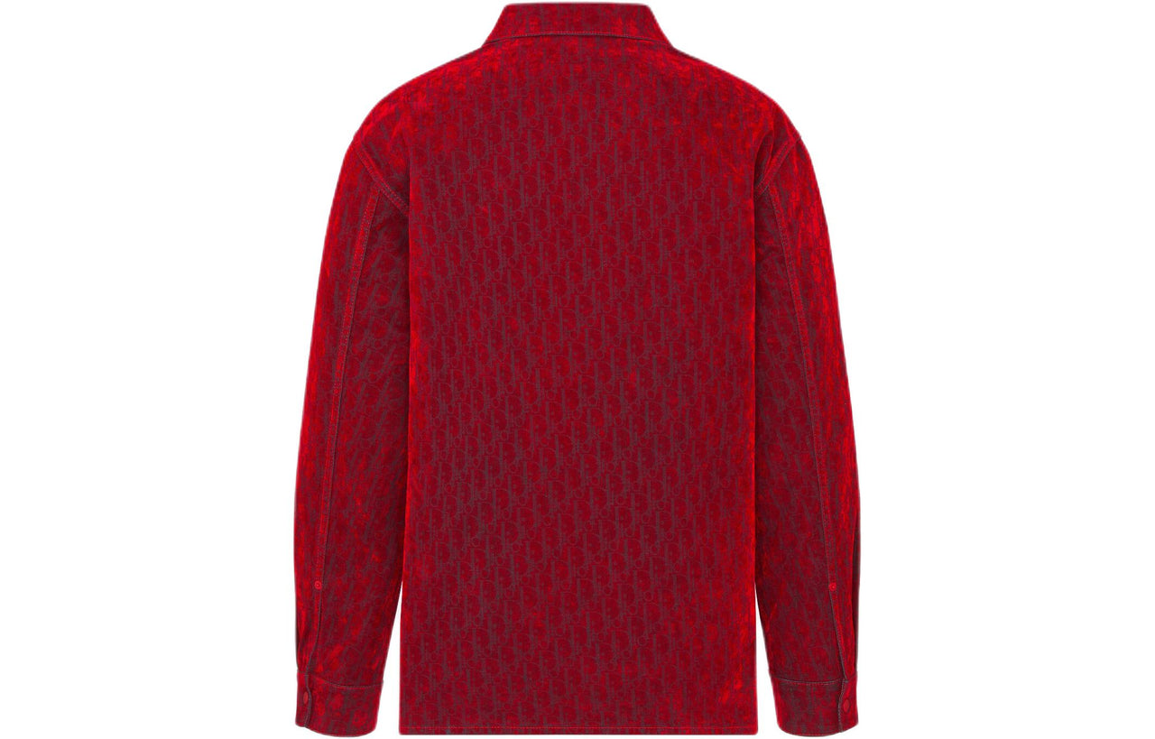 DIOR Shirts Men Red