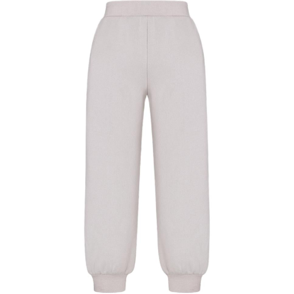 Kids' DIOR Knitted Sweatpants SS25 Ivory