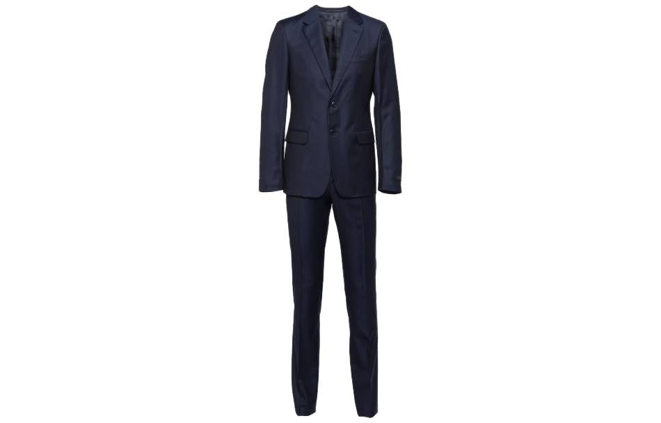 PRADA Business Suits Men Dark Blue