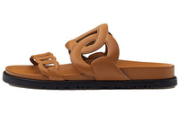 HERMES Extra Stylish Sandals Women's Brown
