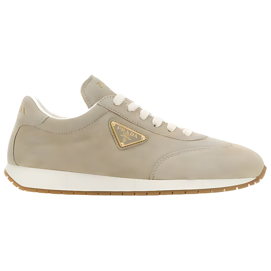 PRADA Low Top Casual Shoes Women's Beige