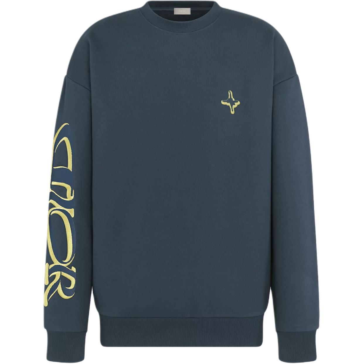 DIOR Sweatshirts Men Blue