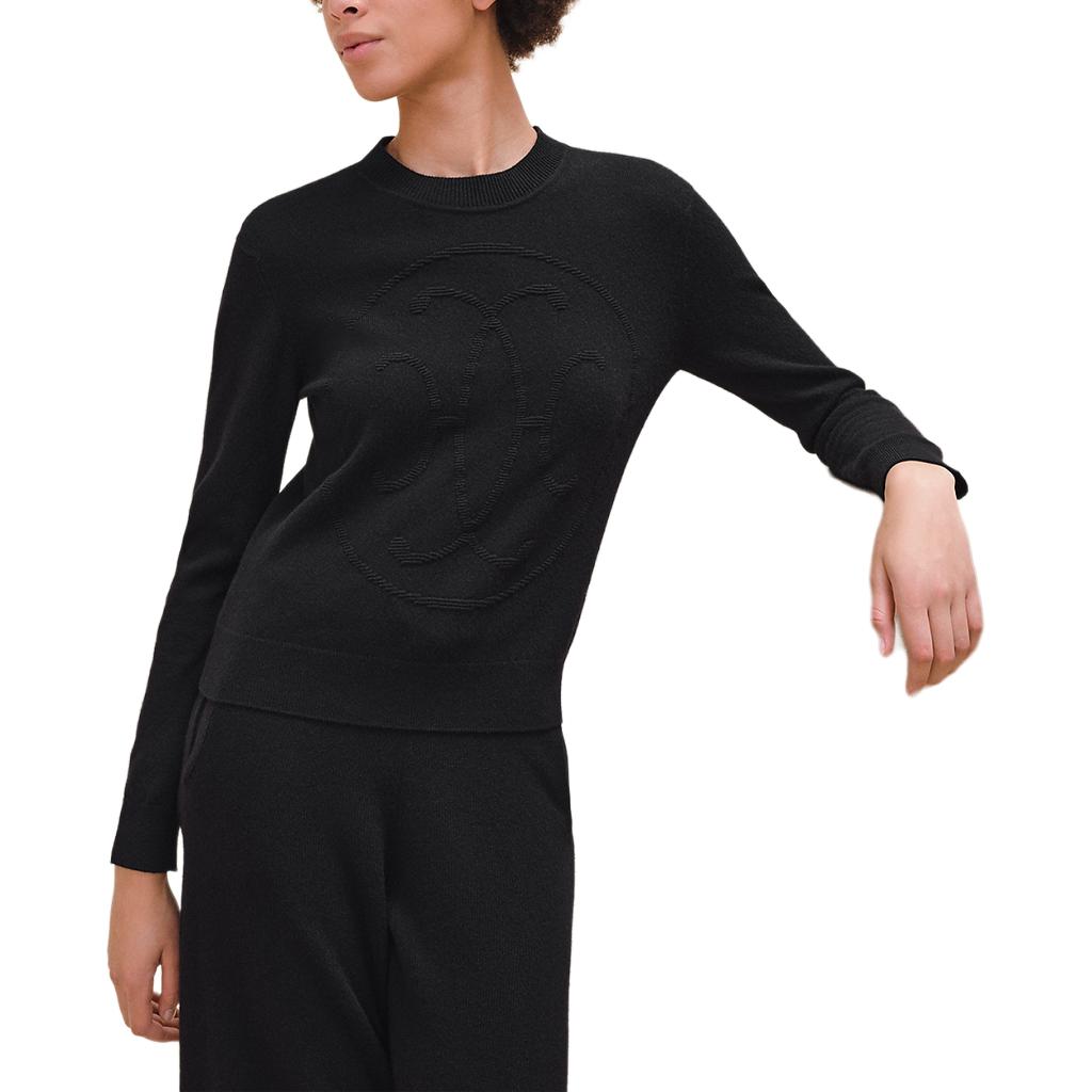 HERMES FW24 Cashmere Sweater Women's Black