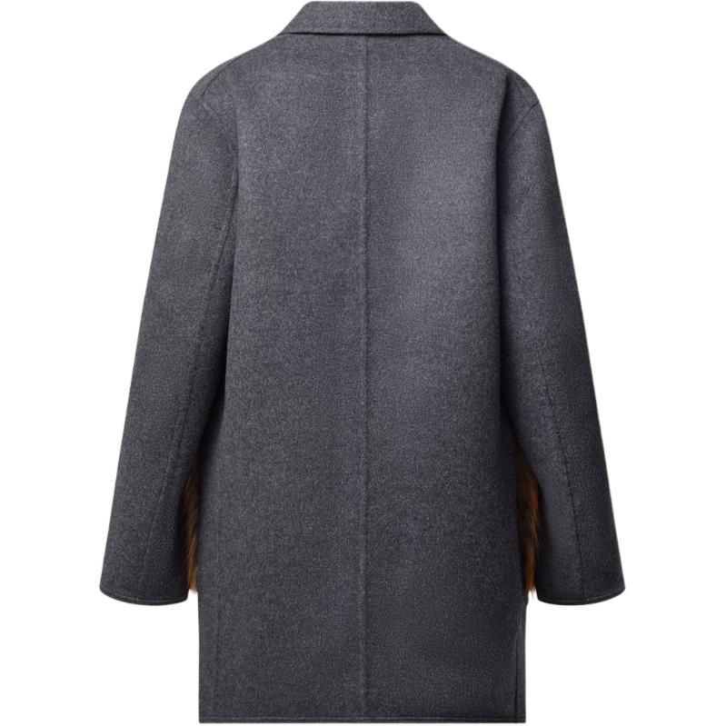 LOUIS VUITTON FW24 Coats Women's Gray