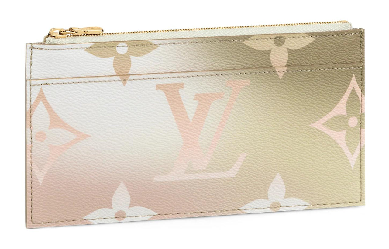 LOUIS VUITTON Slim Purse Sunset Kaki