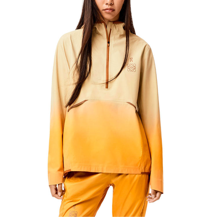 LOEWE X On Running Waterproof Anorak 'Gradient Orange'