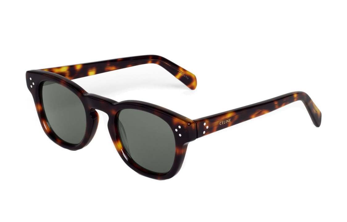 CELINE Black Frame 42 Sunglasses In Acetate