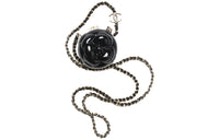 CHANEL Resin Camellia Handheld Crossbody Bag Shoulder Bag Women's Black