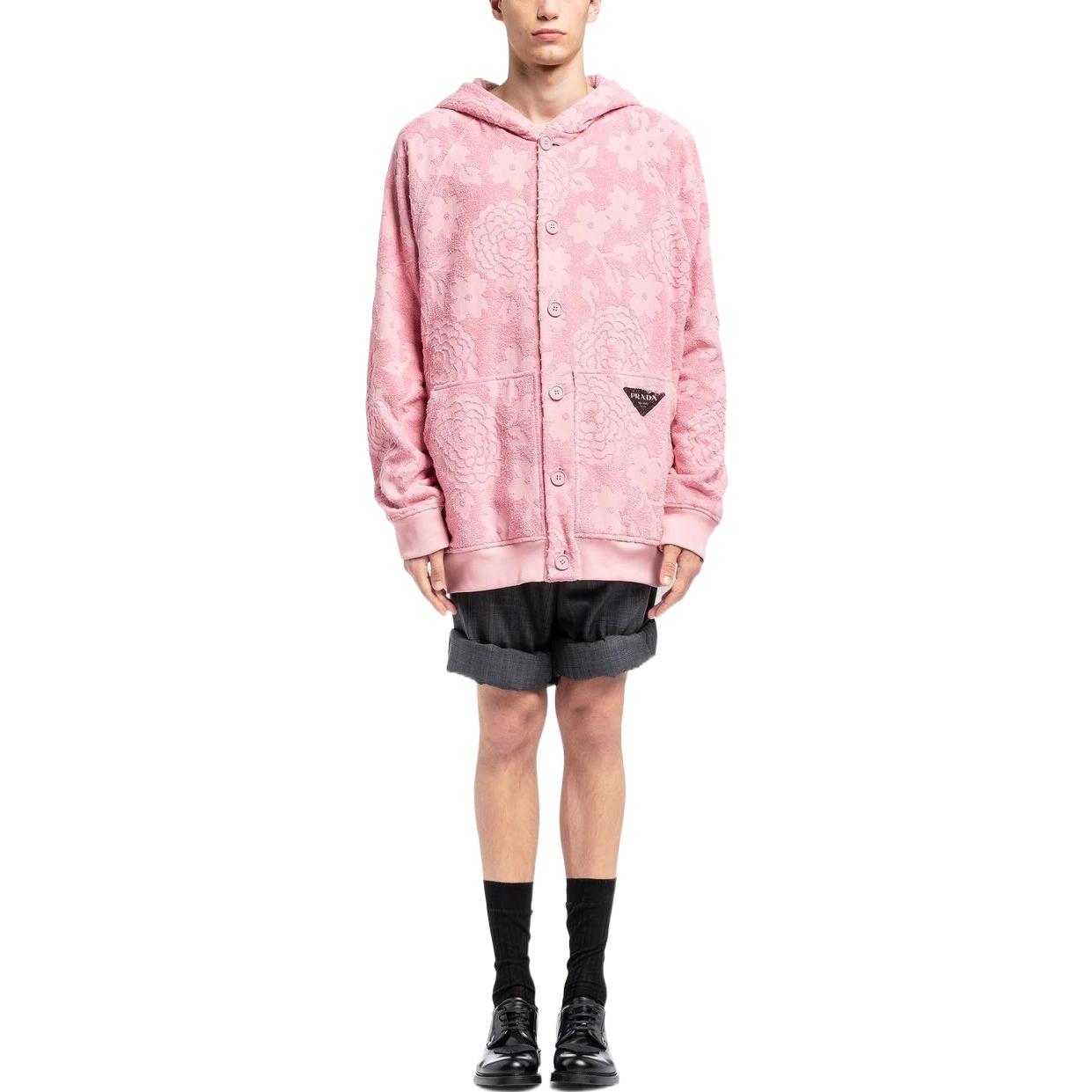 PRADA SS22 Sweatshirt Men's Pink