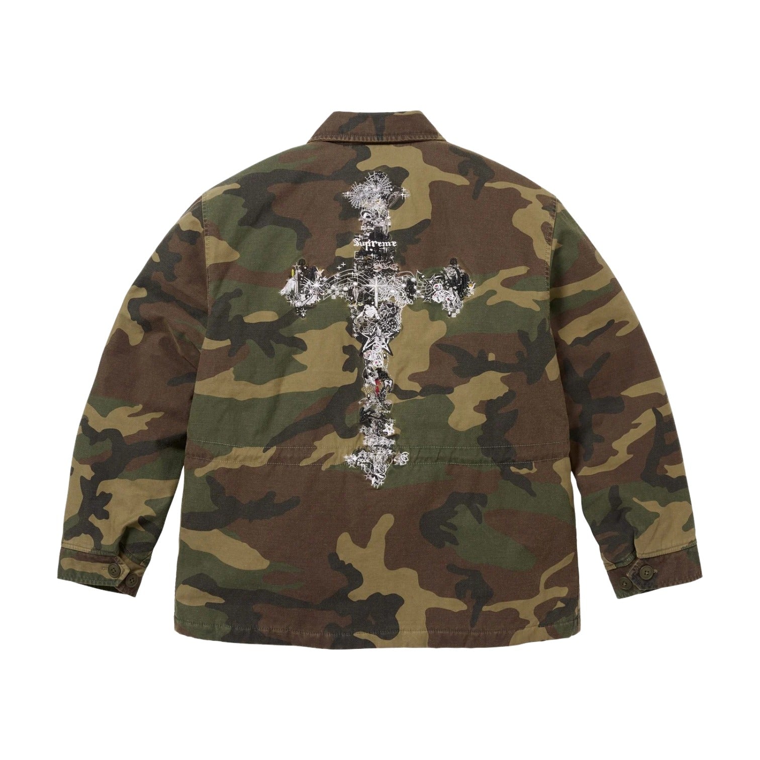Supreme FW25 AOI Cross M52 Jacket 'Woodland Camo' FW25J91-WOODLAND-CAMO