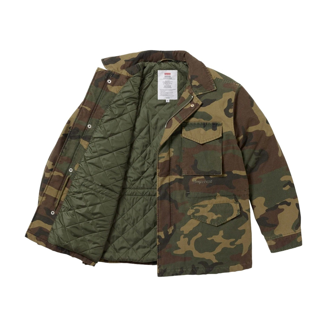 Supreme FW25 AOI Cross M52 Jacket 'Woodland Camo' FW25J91-WOODLAND-CAMO