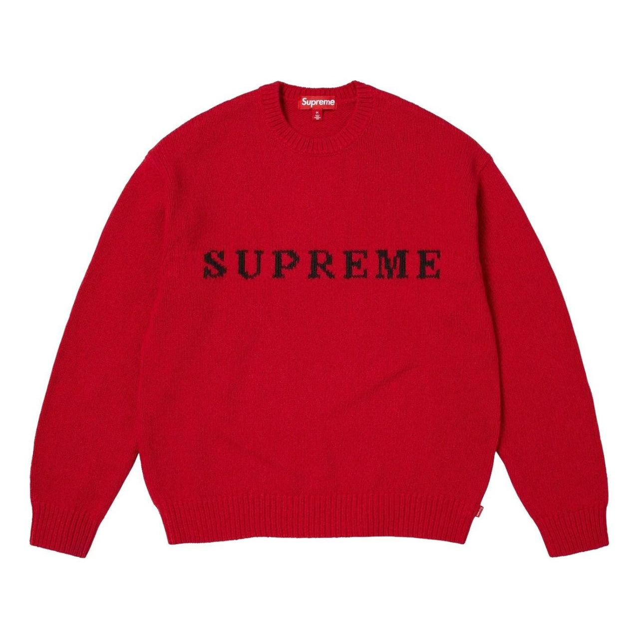 Supreme FW25 Contrast Logo Sweater 'Red' SUP-FW25-156-RED