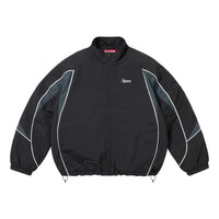 Supreme FW25 Contrast Piping Track Jacket 'Black' SUP-FW25-075-BLK