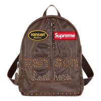 Supreme FW25 x Vanson Leathers x B.B. Simon Backpack 'Brown' FW25B26-BROWN