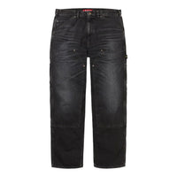 Supreme FW25 Worn Double Knee Denim Painter Jean 'Washed Black' FW25P25-WASHED-BLACK