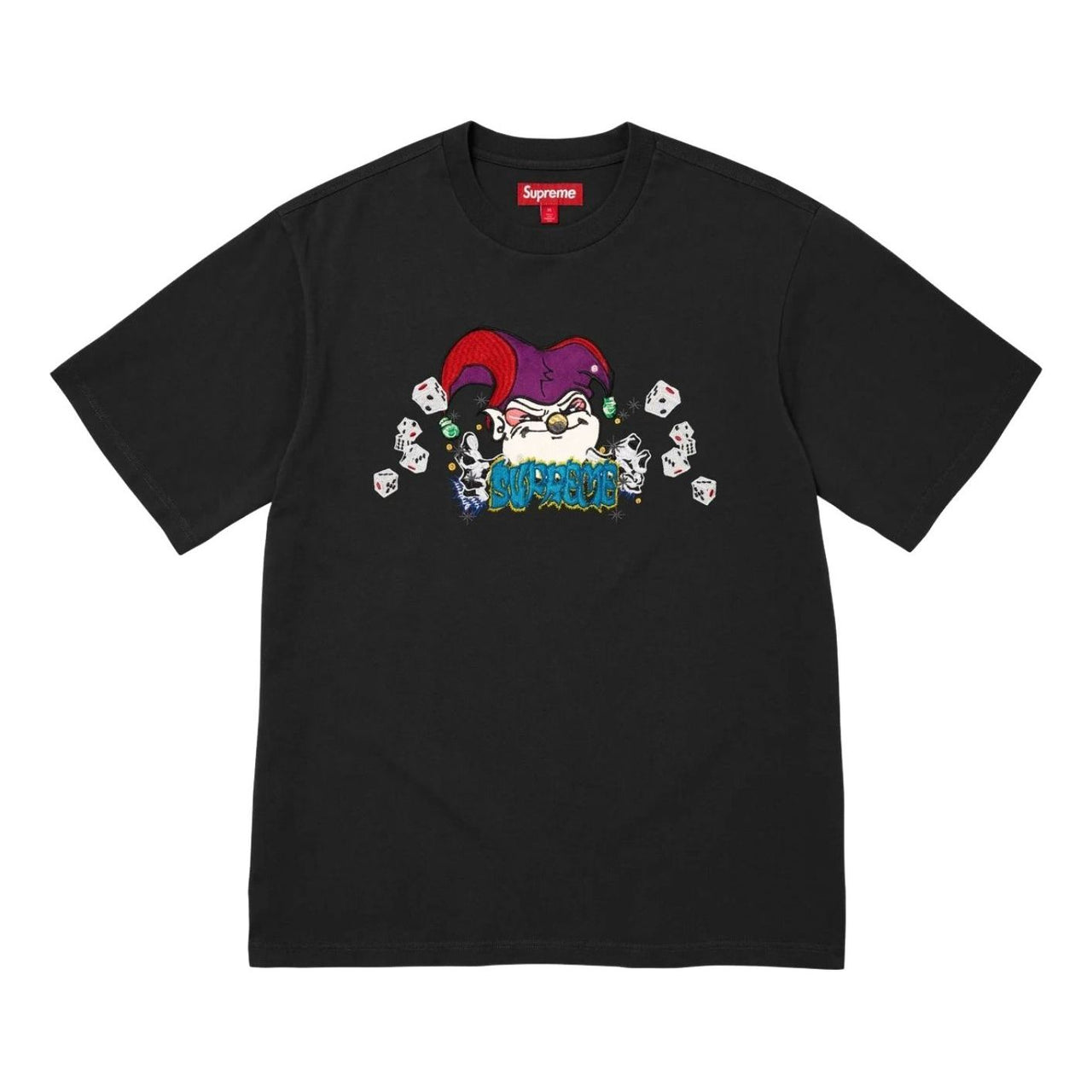 Supreme Aoi Jester Short-Sleeve T-Shirt 'Black' SUP-FW25-120-BLK