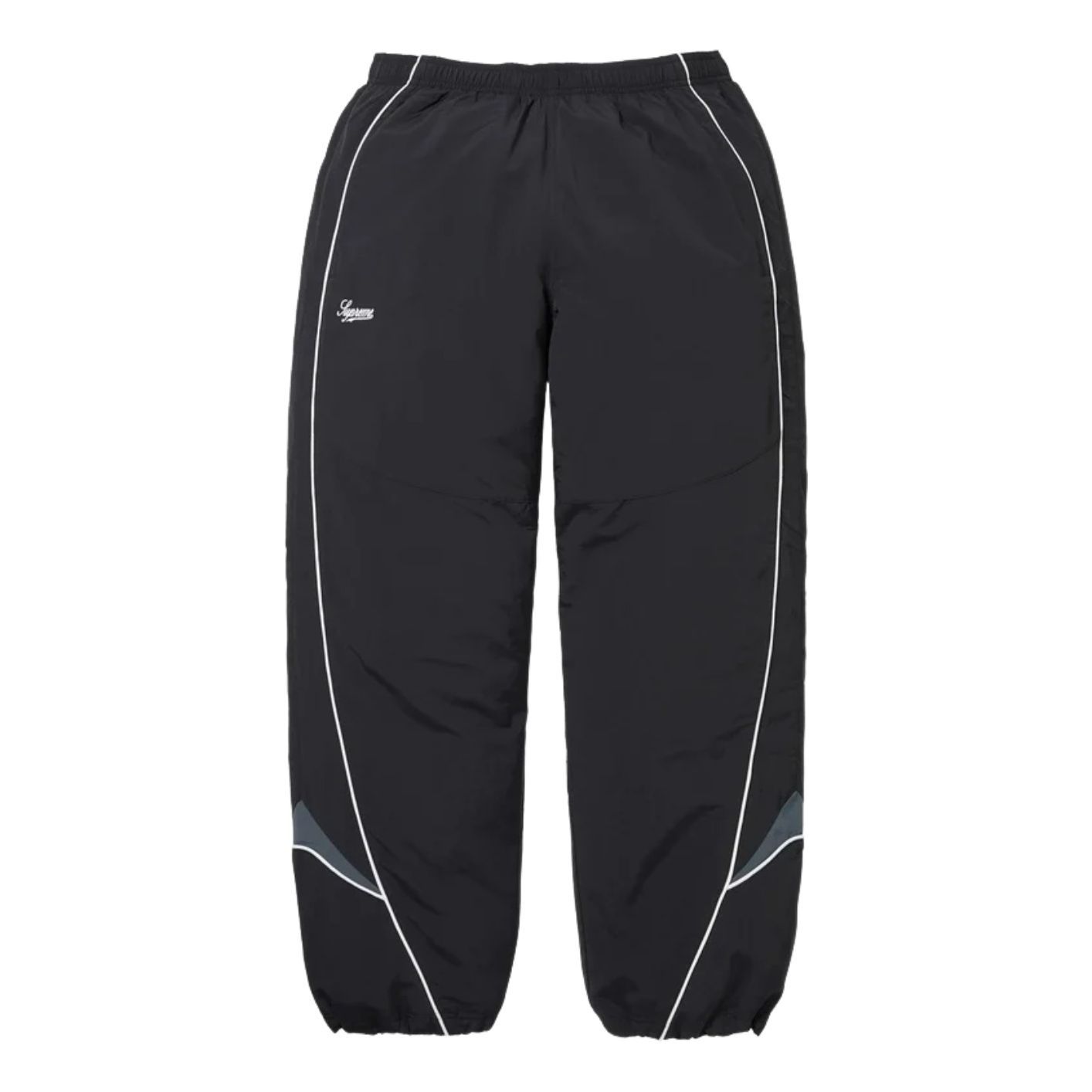 Supreme FW25 Contrast Piping Track Pant 'Black' SUP-FW25-192-BLK
