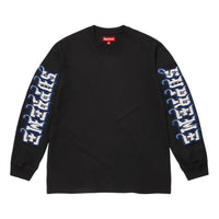 Supreme FW25 Intarsia Sleeve L/S Top 'Black' SUP-FW25-111-BLK