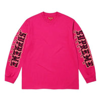 Supreme FW25 Intarsia Sleeve L/S Top 'Pink' SUP-FW25-111-PNK