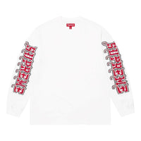 Supreme FW25 Intarsia Sleeve L/S Top 'White' SUP-FW25-111-WH