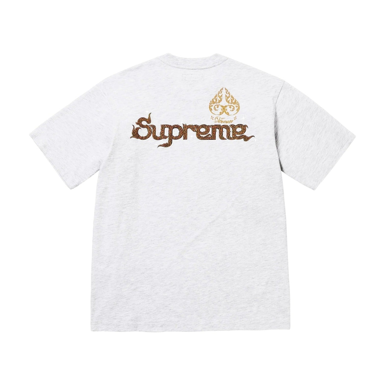 Supreme FW25 Peacock S/S T-Shirt 'Ash Grey' FW25KN96-ASH-GREY