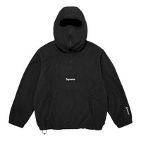Supreme FW25 Polartec Face Mask Half Zip Hooded Sweatshirt 'Black' SUP-FW25-064-BLK