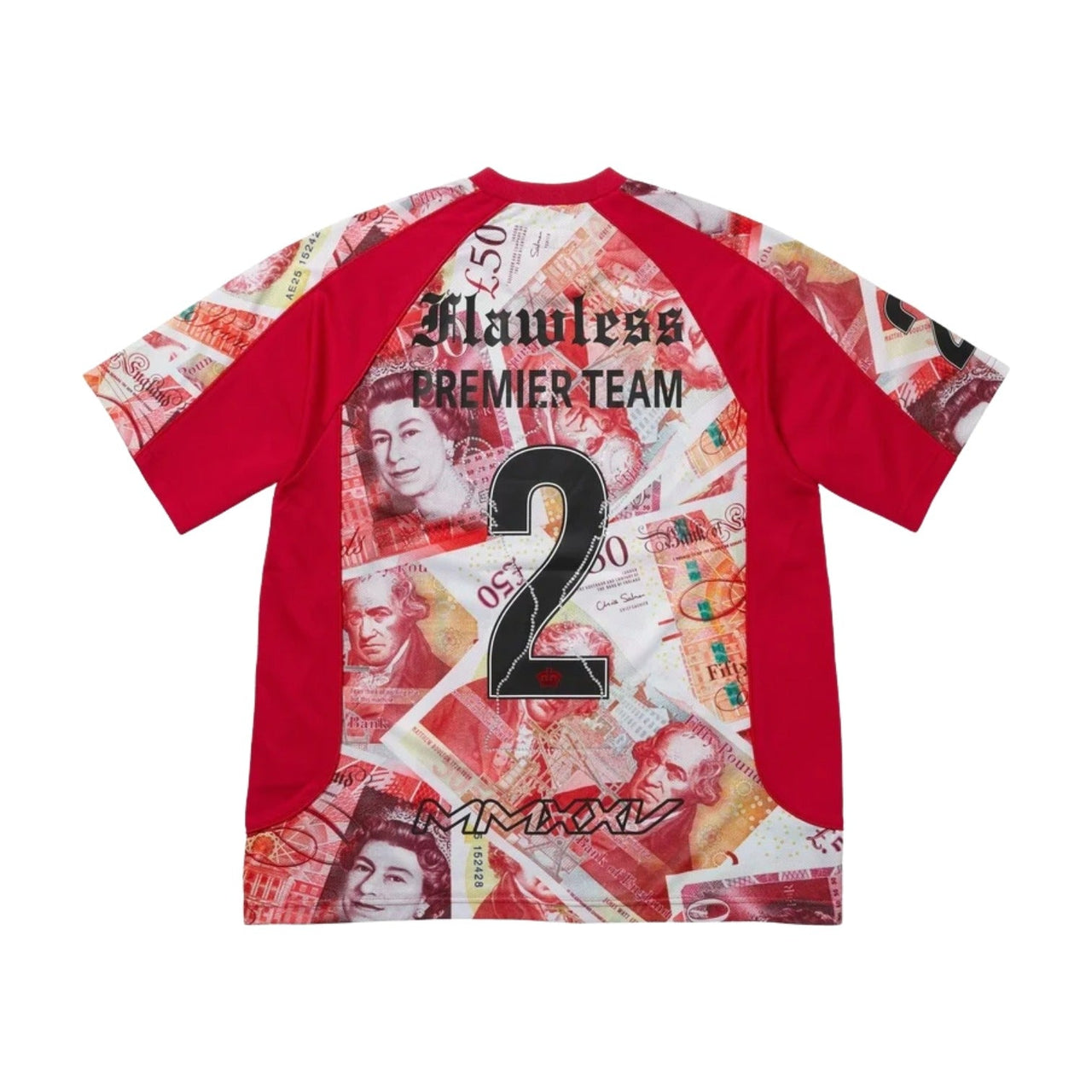 Supreme FW25 Pounds Soccer Jersey 'Red' FW25KN83-RED