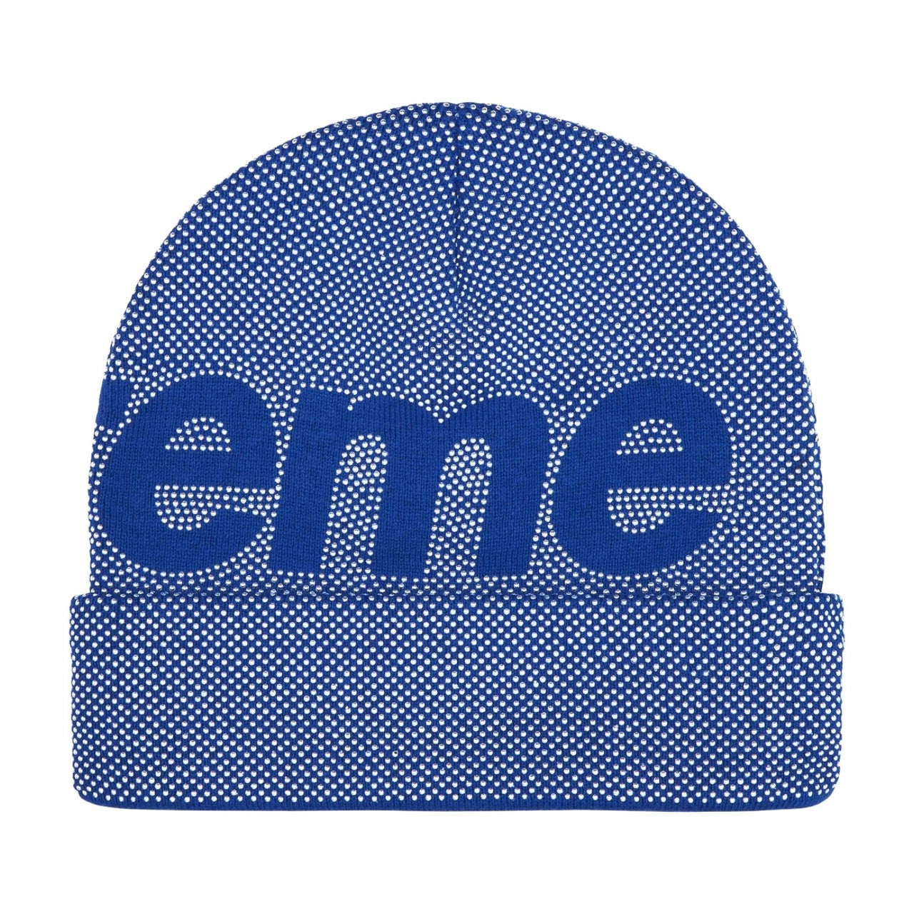 Supreme FW25 Studded Knockout Big Logo Beanie 'Royal' SUP-FW25-1098-RYL