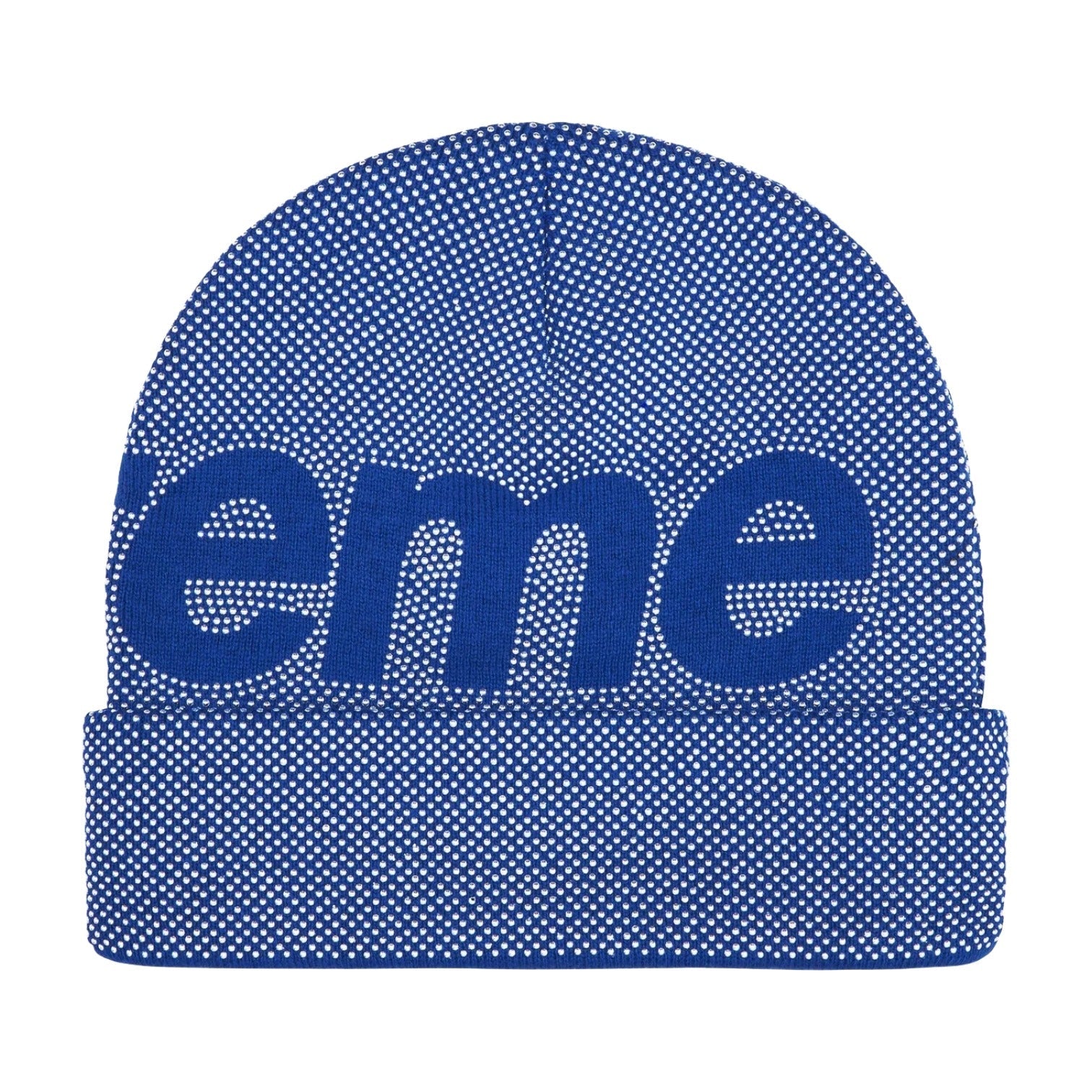 Supreme FW25 Studded Knockout Big Logo Beanie 'Royal' SUP-FW25-1098-RYL