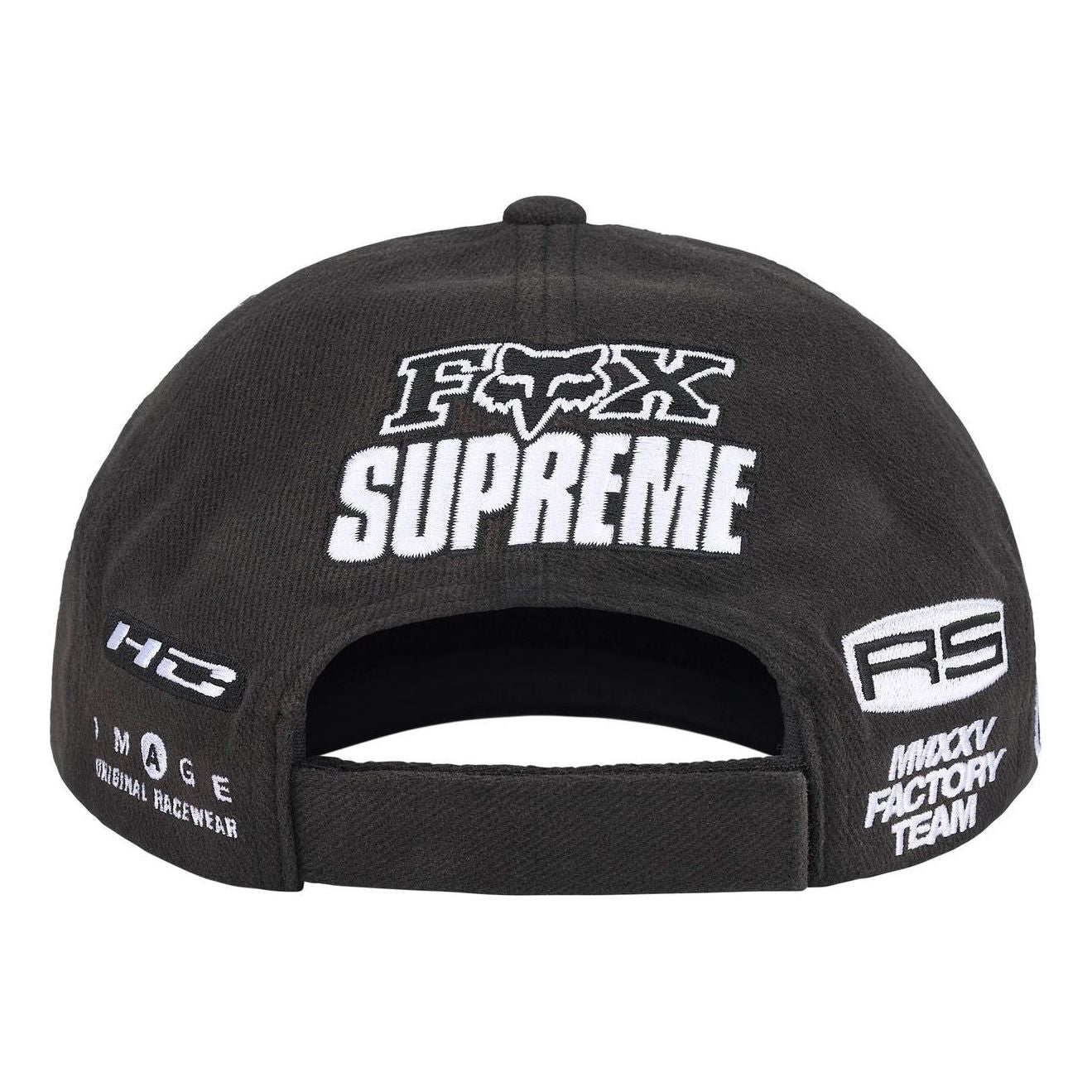 Supreme x Fox Racing 6-Panel 'Black' FW25H81-BLACK