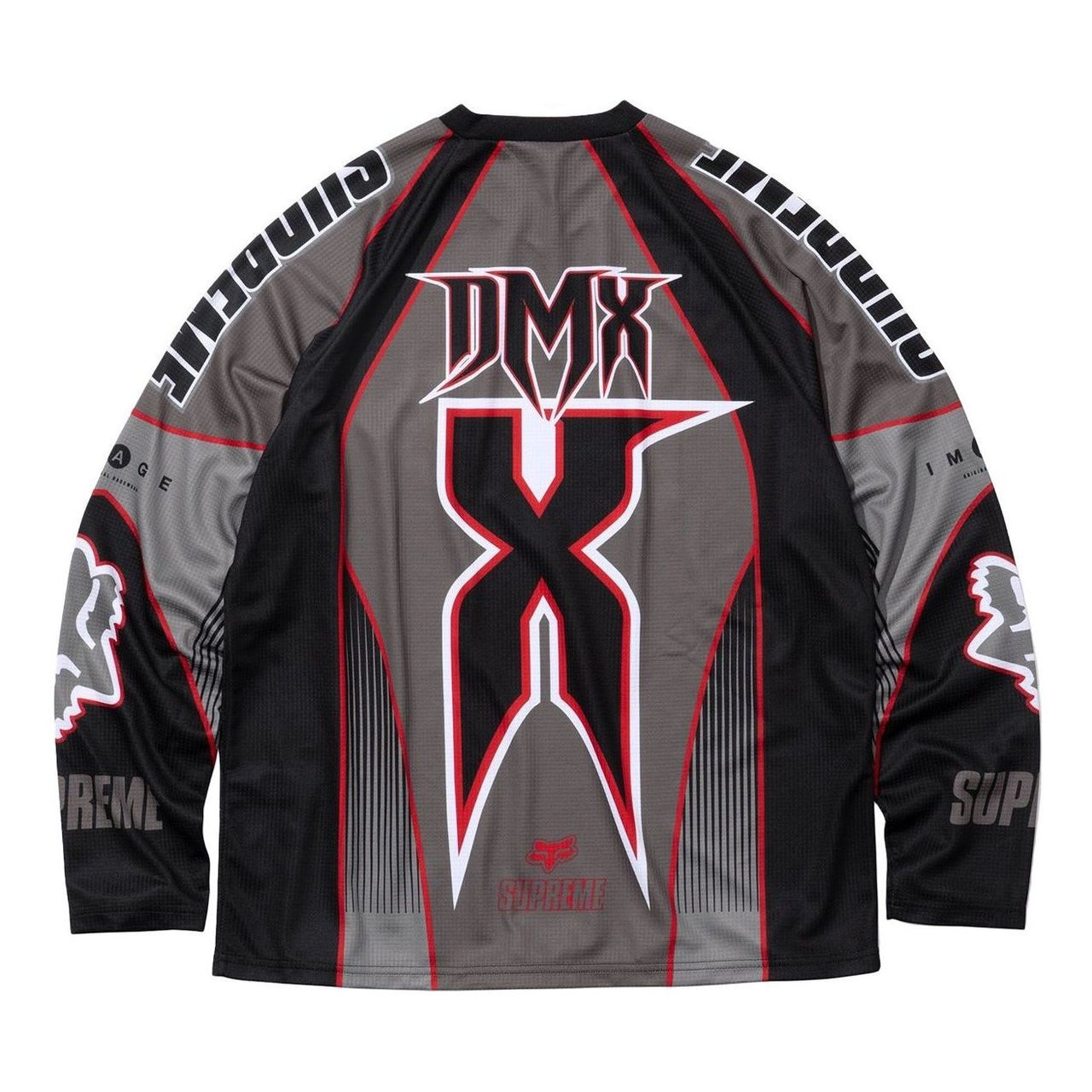 Supreme x Fox Racing DMX Jersey 'Black' FW25KN60-BLACK