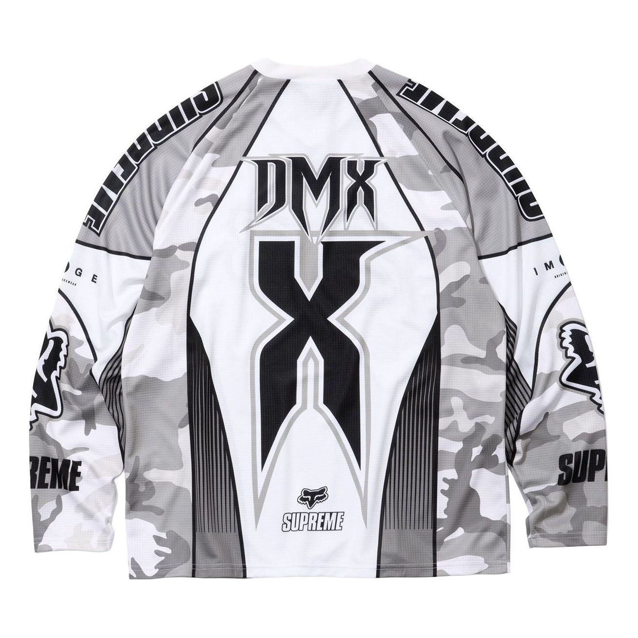 Supreme x Fox Racing DMX Jersey 'Snow Camo' FW25KN60-SNOW-CAMO