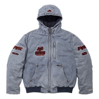 Supreme x Fox Racing Hooded Work Jacket 'Denim' FW25J59-DENIM
