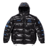 Supreme x Fox Racing Shiny Down Puffer Jacket 'Black' FW25J60-BLACK