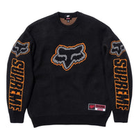 Supreme x Fox Racing Sweater 'Black' FW25SK36-BLACK